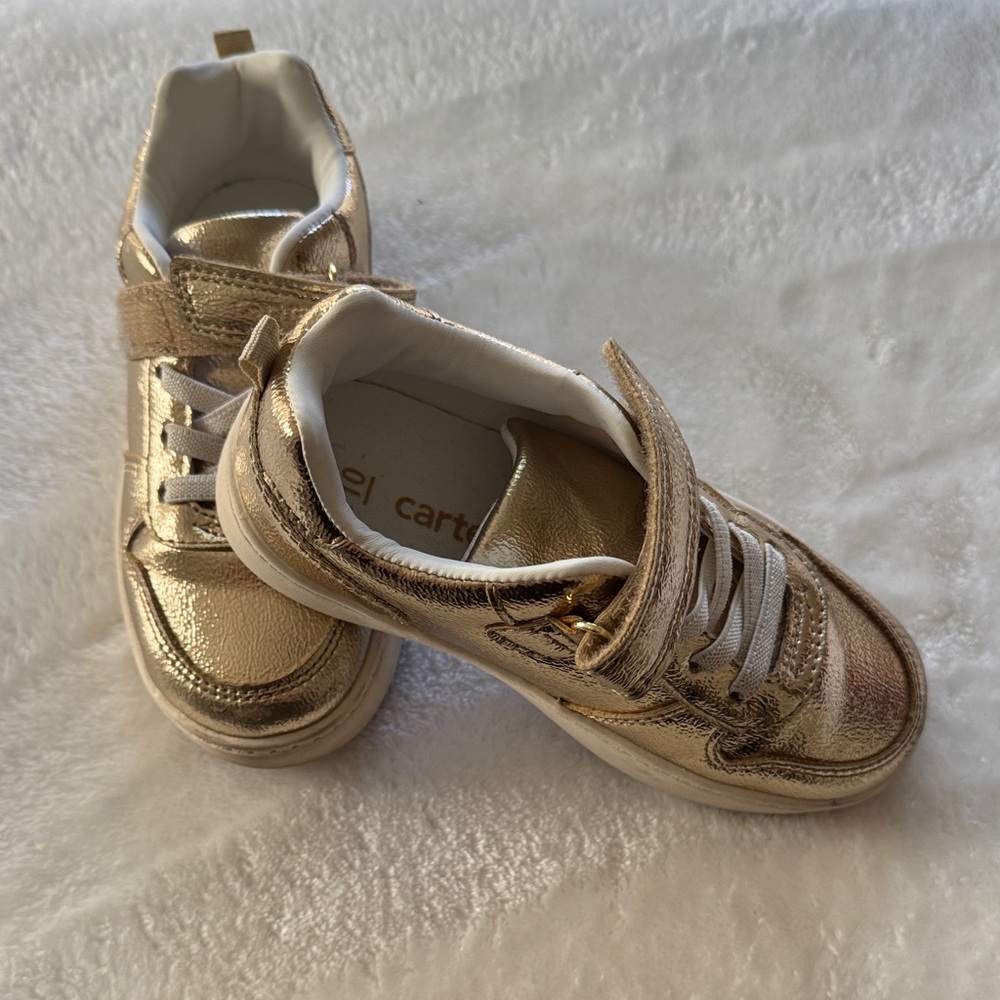 Gold Girl Kids Sneakers